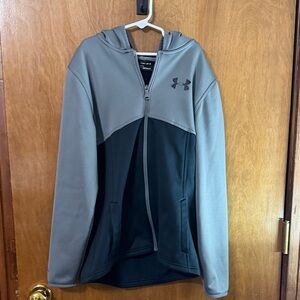 Under Armour Two-Tone Gray and Black Jacket